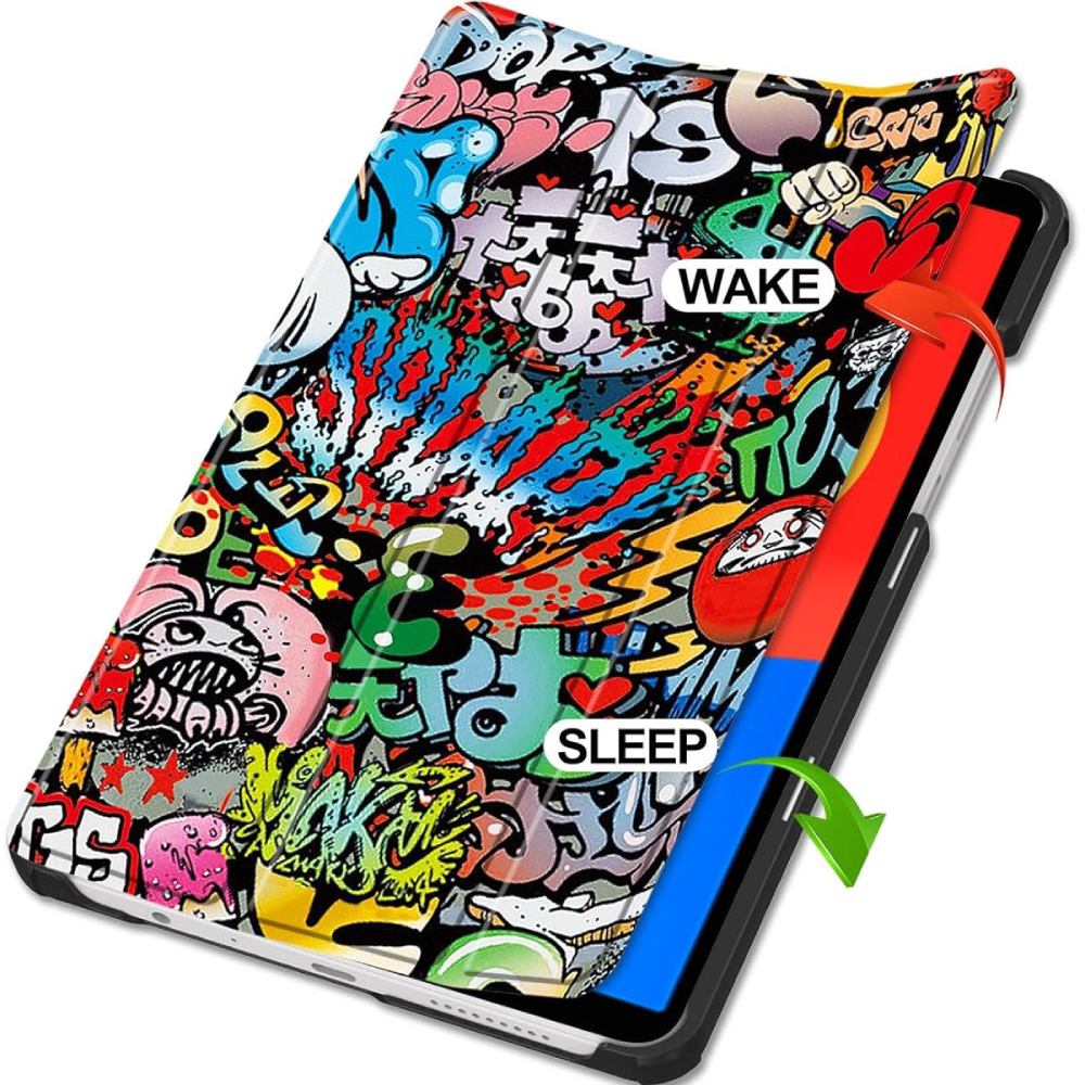 Чехол BECOVER для Xiaomi Redmi Pad SE 8.7" Graffiti (711913) Материал искусственная кожа