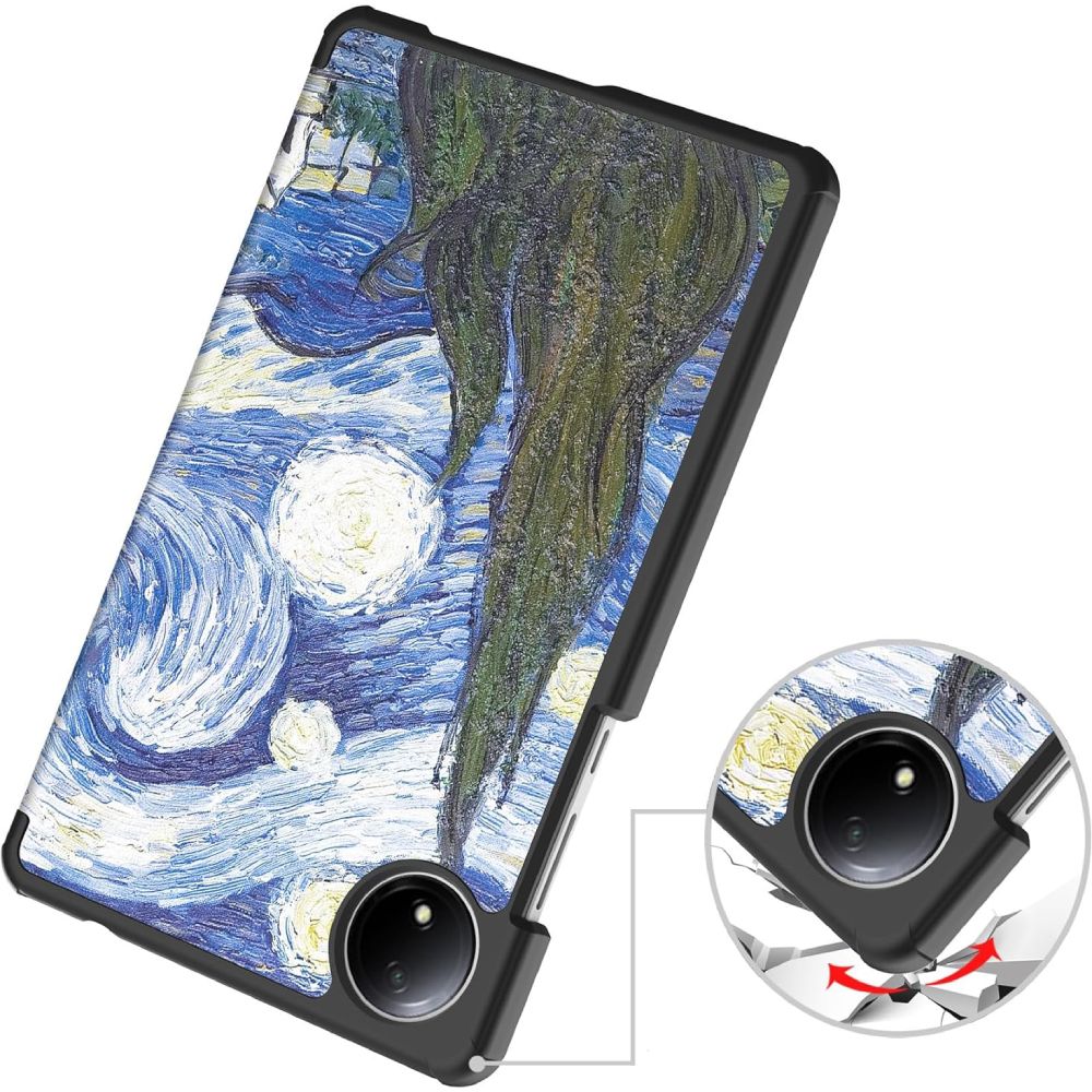Чехол BECOVER для Xiaomi Redmi Pad SE 8.7" Night (711915) Материал полиуретан