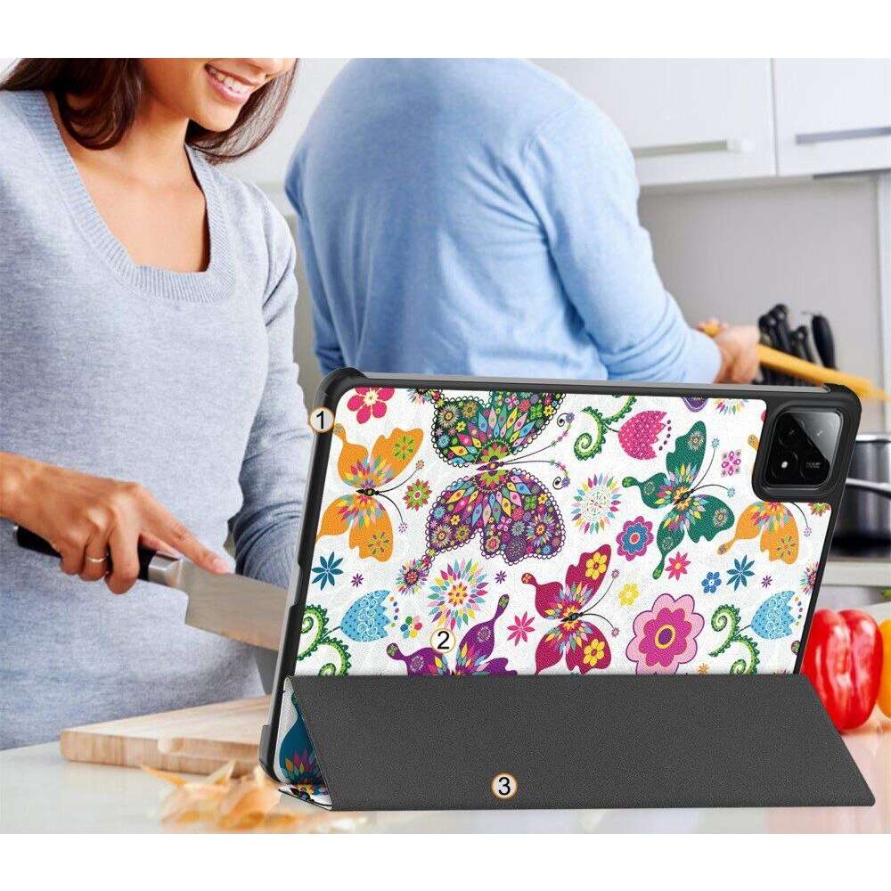 Фото Чохол BECOVER Smart Case для Xiaomi Pad 7/7 Pro 11.2" Butterfly (712800)