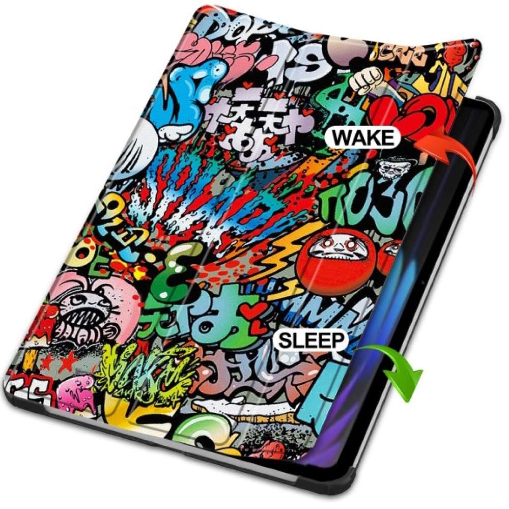 Чехол BECOVER Smart Case для Xiaomi Pad 7/7 Pro 11.2" Graffiti (712804) Материал пластик