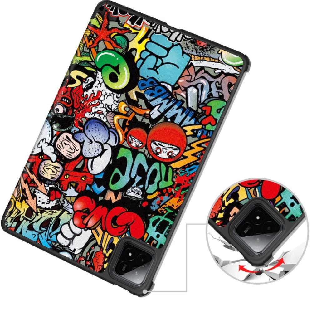 Чехол BECOVER Smart Case для Xiaomi Pad 7/7 Pro 11.2" Graffiti (712804) Совместимость по модели Xiaomi Pad 7 Pro