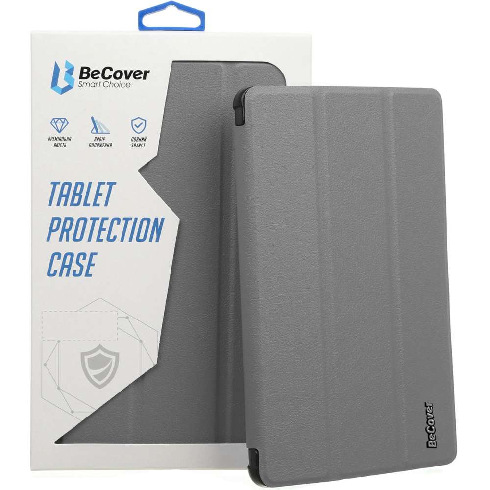 Чехол BECOVER Smart Case для Xiaomi Pad 7/7 Pro 11.2" Gray (712805) Совместимость по бренду Xiaomi