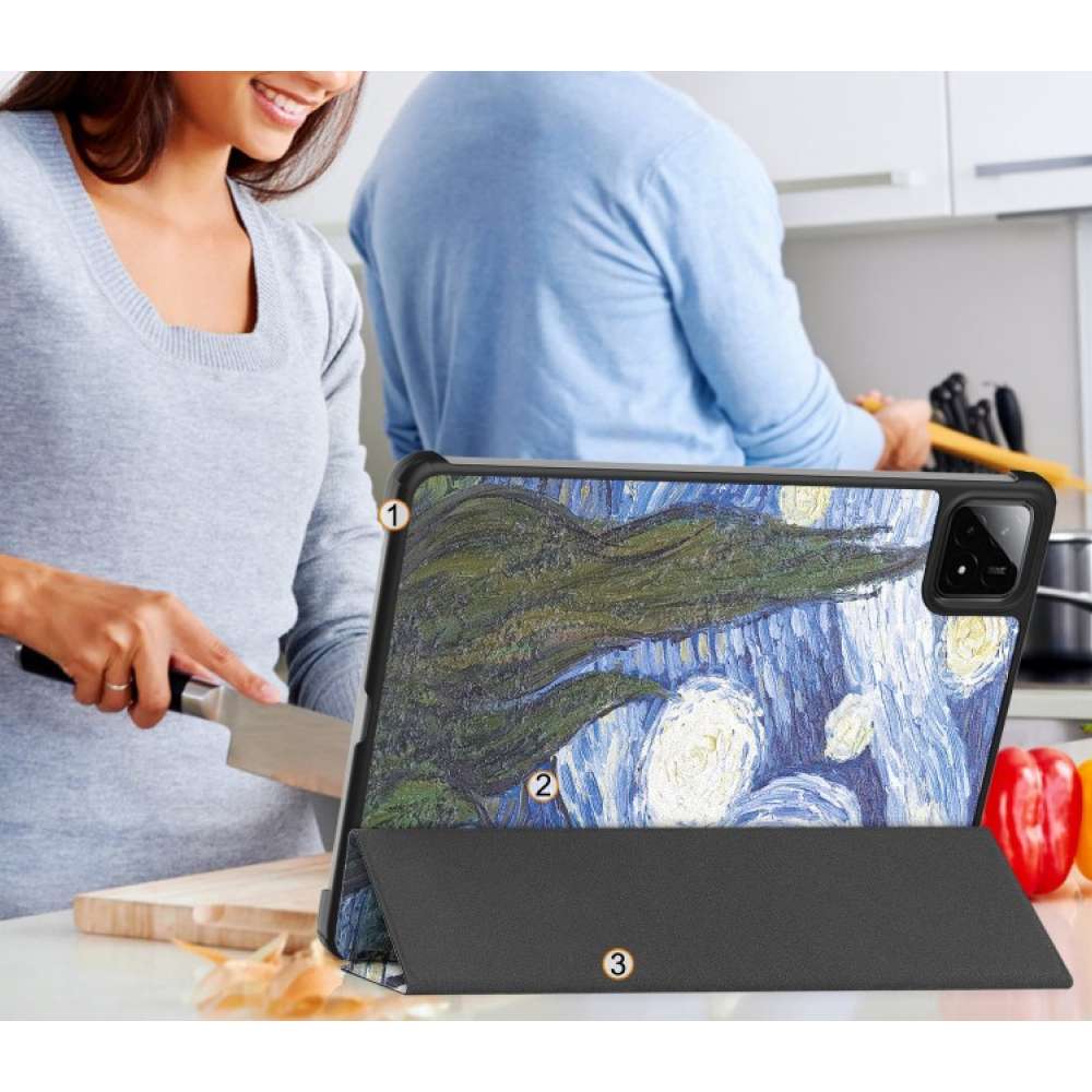 Зовнішній вигляд Чохол BECOVER Smart Case для Xiaomi Pad 7/7 Pro 11.2" Night (712807)