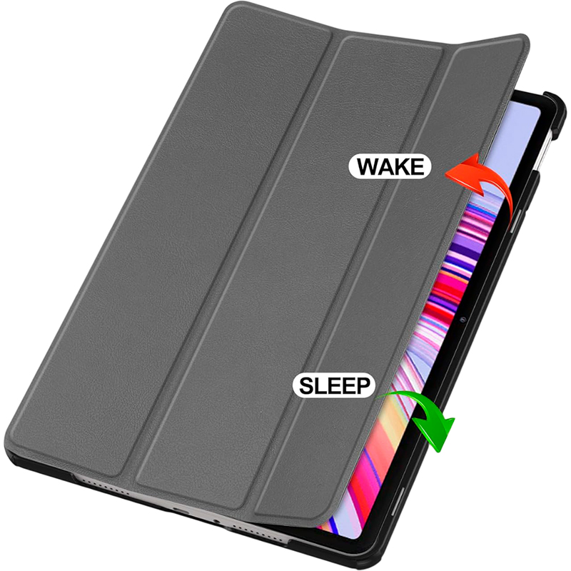 Чехол BECOVER Smart Case для Xiaomi Poco Pad 12.1" Gray (711563) Материал искусственная кожа