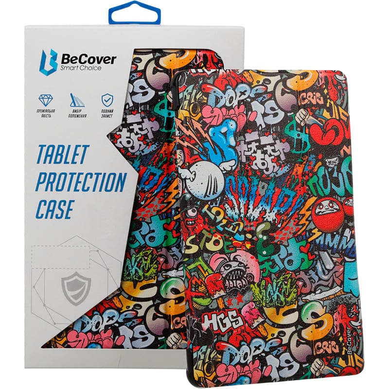 Чехол BECOVER Smart Case для Xiaomi Poco Pad 12.1" Graffiti (711569)