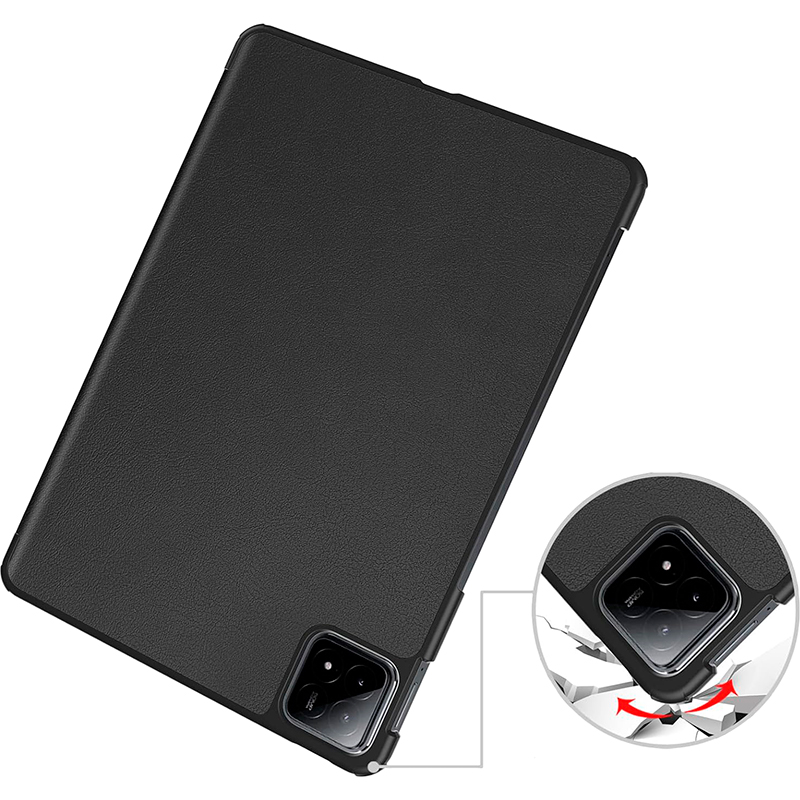 Чохол BECOVER Smart Case для Xiaomi Pad 6S Pro 12.4" Black (711083) Матеріал поліуретан