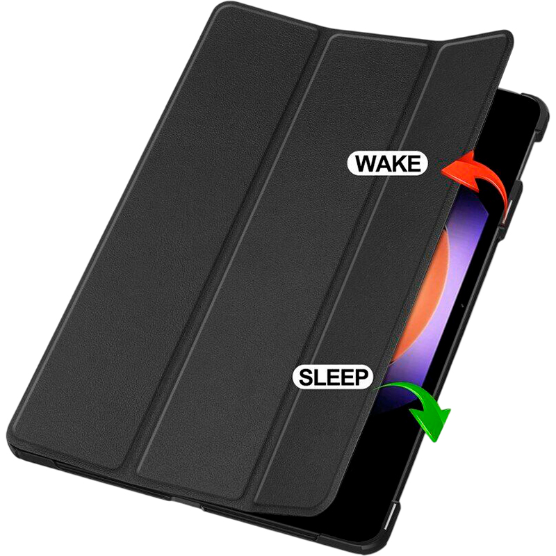 Зовнішній вигляд Чохол BECOVER Smart Case для Xiaomi Pad 6S Pro 12.4" Black (711083)