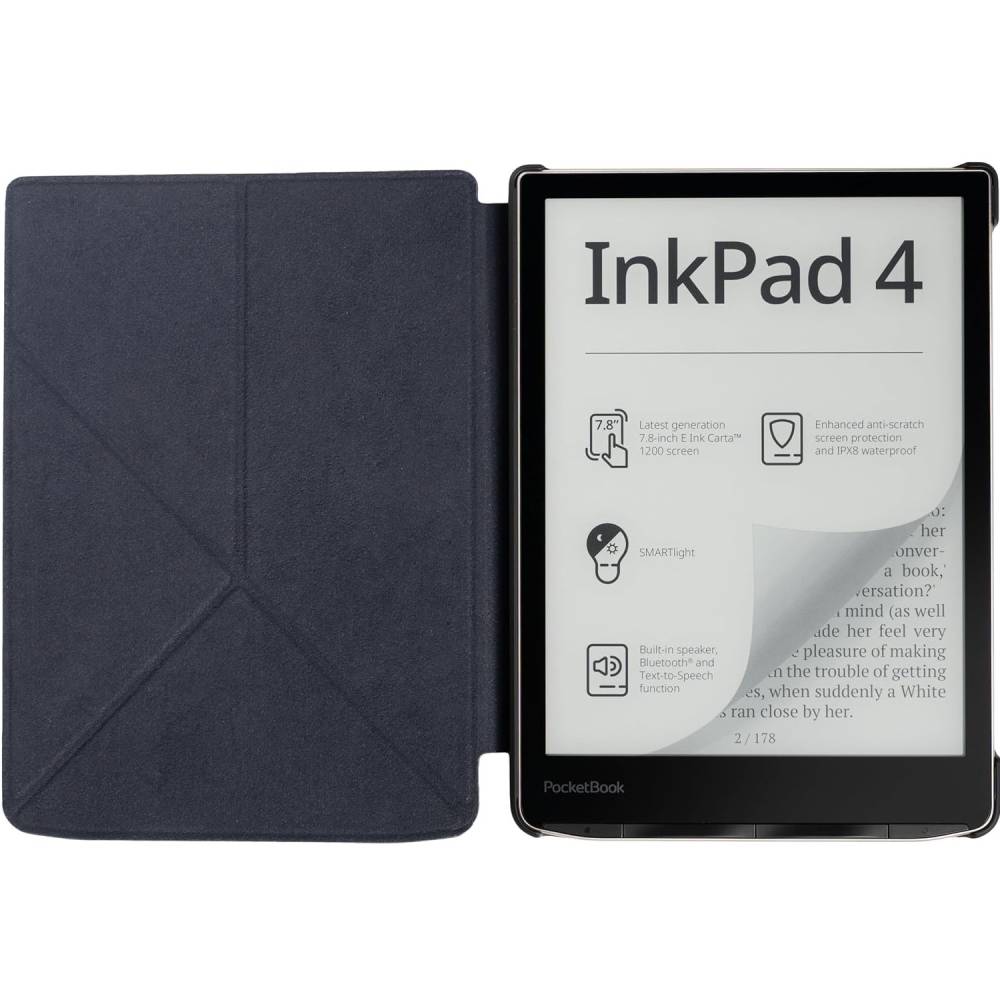 Фото Чехол BECOVER Ultra Slim Origami для PocketBook 743G InkPad 4/Color 2/Color 3 Black (713082)