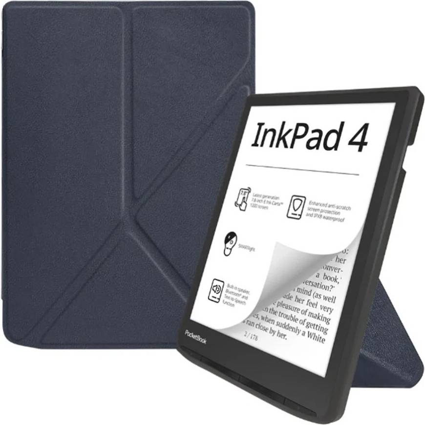 Чохол BECOVER Ultra Slim Origami PocketBook 743G InkPad 4/Color 2/Color 3 Deep Blue (713083) Сумісність за брендом PocketBook
