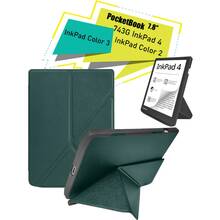 Чохол BECOVER Ultra Slim Origami PocketBook 743G InkPad 4/Color 2/Color 3 Dark Green (713084)
