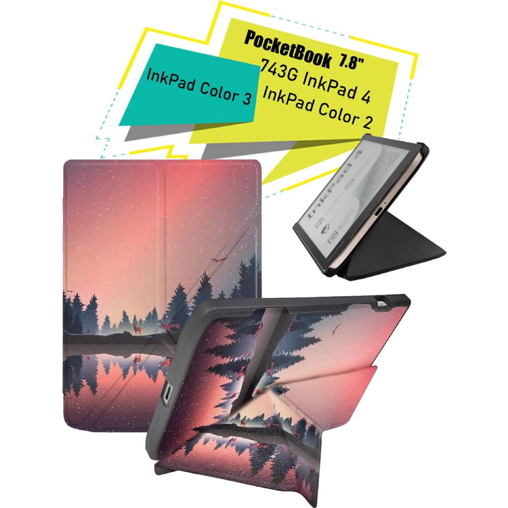 Замовити Чохол BECOVER Ultra Slim Origami для PocketBook 743G InkPad 4/Color 2/Color 3 Dusk (713085)