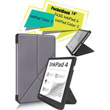 Чохол BECOVER Ultra Slim Origami для PocketBook 743G InkPad 4/Color 2/Color 3 Gray (713087)