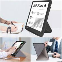 Чохол BECOVER Ultra Slim Origami для PocketBook 743G InkPad 4/Color 2/Color 3 Gray (713087)