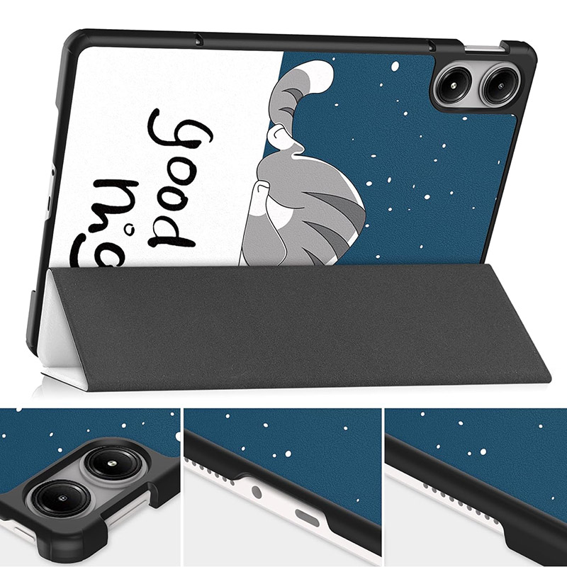 Чехол BECOVER Smart Case для Xiaomi Redmi Pad Pro 12.1'' Good Night (711301) Материал искусственная кожа
