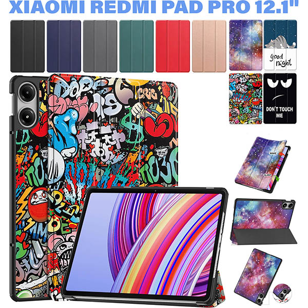 Чехол BECOVER Smart Case для Xiaomi Redmi Pad Pro 12.1'' Graffiti (711308) Совместимость по бренду Xiaomi