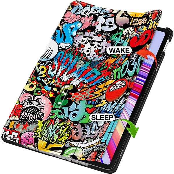 Внешний вид Чехол BECOVER Smart Case для Xiaomi Redmi Pad Pro 12.1'' Graffiti (711308)