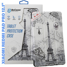 Чехол BECOVER Smart Case для Xiaomi Redmi Pad Pro 12.1'' Paris (711310)