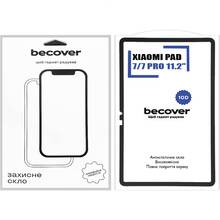 Захисне скло BECOVER 10D для Xiaomi Pad 7/7 Pro 11.2" Black (713008)