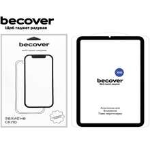 Захисне скло BECOVER 10D для Apple iPad Mini 7 2024 Black (712272)