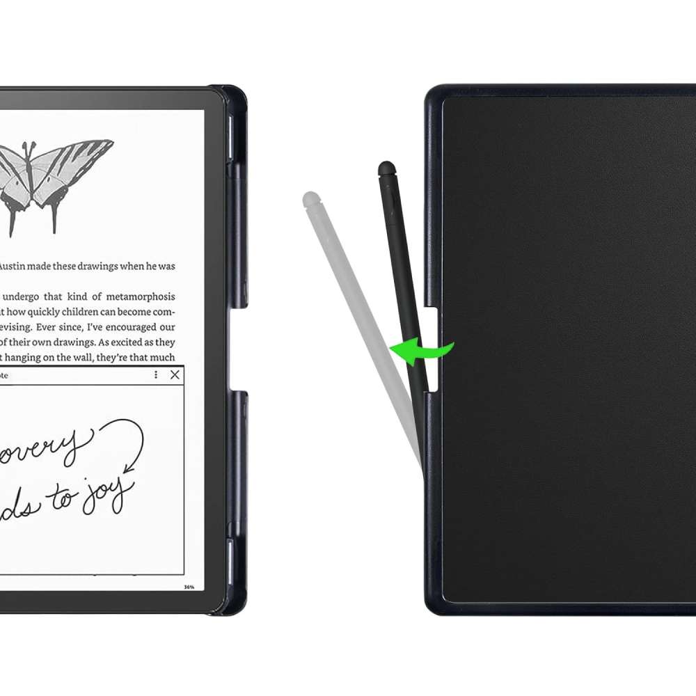 Чехол BECOVER Smart Case для Amazon Kindle Scribe 10.2" Black (712578) Материал искусственная кожа