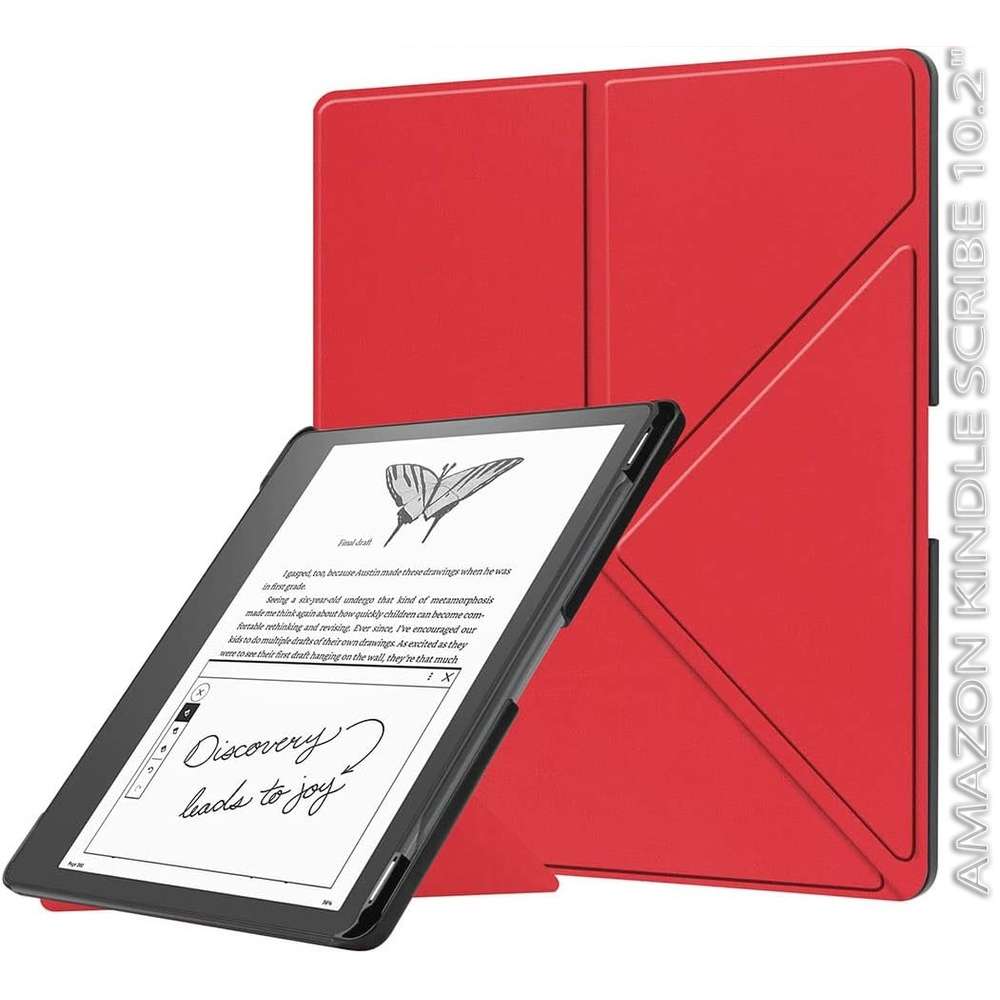 Чохол BECOVER Ultra Slim Origami для Amazon Kindle Scribe 10.2" Red (712581) Матеріал пластик