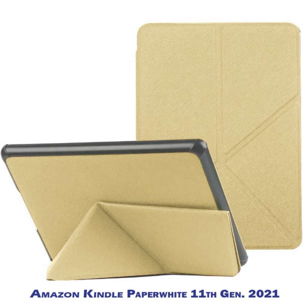 Чохол BECOVER Ultra Slim Origami для Amazon Kindle Paperwhite 11th Gen. 2021 Gold (711056) Сумісність за моделлю Amazon Kindle Paperwhite 11th Gen 2021
