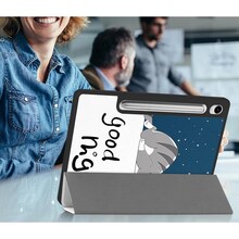 Чехол BECOVER Flexible TPU Mate для Samsung Galaxy Tab S9/S9 FE 11.0" Good Night (712535)