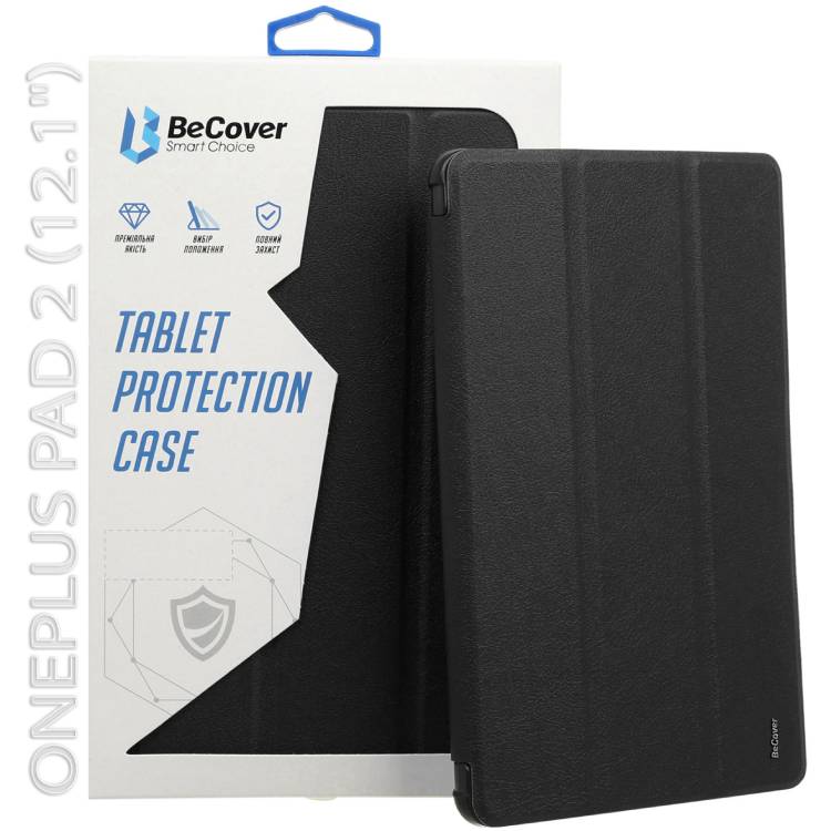 Фото Чехол BECOVER Smart Case для OnePlus Pad 2 (12.1") Black (712546)