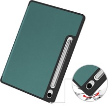 Чехол BECOVER Flexible TPU Mate для Samsung Galaxy Tab S9/S9 FE 11.0" Dark Green (712529)