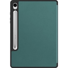 Чехол BECOVER Flexible TPU Mate для Samsung Galaxy Tab S9/S9 FE 11.0" Dark Green (712529)