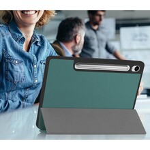 Чехол BECOVER Flexible TPU Mate для Samsung Galaxy Tab S9/S9 FE 11.0" Dark Green (712529)