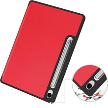 Чехол BECOVER Flexible TPU Mate для Samsung Galaxy Tab S9/S9 FE 11.0" Red (712531)