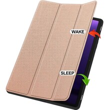 Чехол BECOVER Flexible TPU Mate для Samsung Galaxy Tab S9/S9 FE 11.0" Rose Gold (712532)