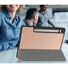 Чехол BECOVER Flexible TPU Mate для Samsung Galaxy Tab S9/S9 FE 11.0" Rose Gold (712532)