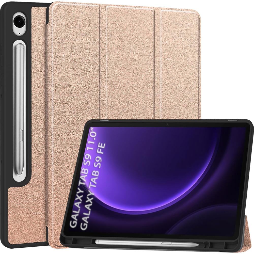 Чехол BECOVER Flexible TPU Mate для Samsung Galaxy Tab S9/S9 FE 11.0" Rose Gold (712532)