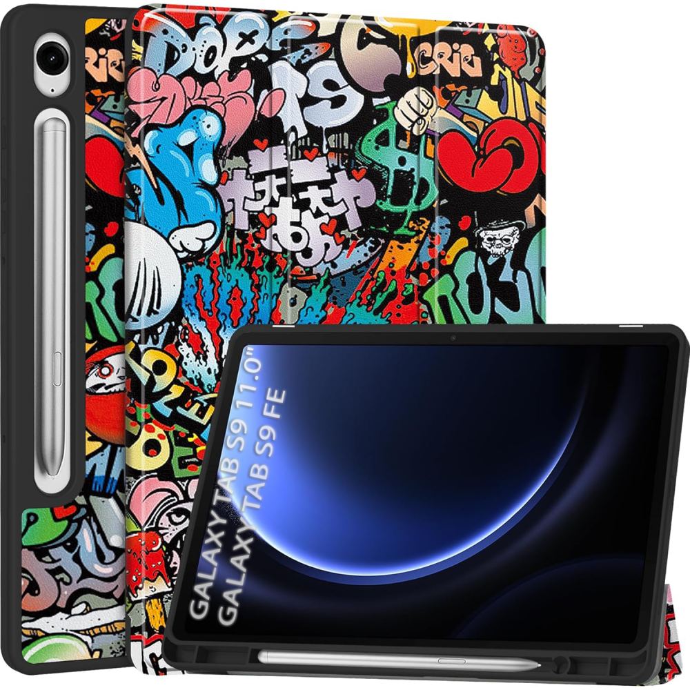 Чохол BECOVER Flexible TPU Mate для Samsung Galaxy Tab S9/S9 FE 11.0" Graffiti (712534)