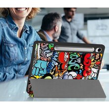 Чохол BECOVER Flexible TPU Mate для Samsung Galaxy Tab S9/S9 FE 11.0" Graffiti (712534)