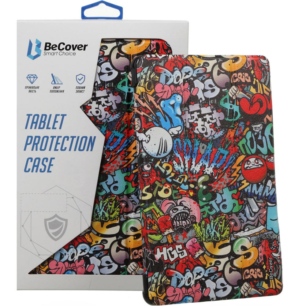 У Фокстрот Чохол BECOVER Flexible TPU Mate для Samsung Galaxy Tab S9/S9 FE 11.0" Graffiti (712534)