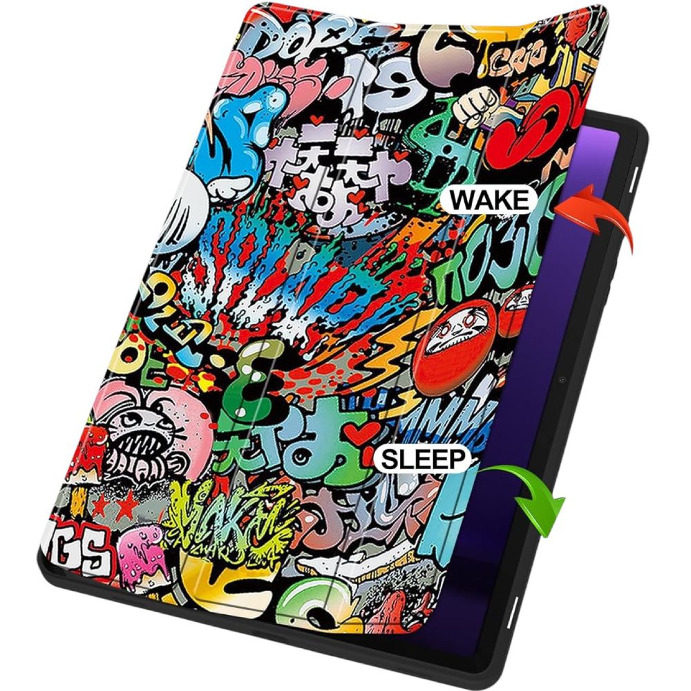 Чохол BECOVER Flexible TPU Mate для Samsung Galaxy Tab S9/S9 FE 11.0" Graffiti (712534) Матеріал поліуретан