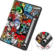 Чохол BECOVER Flexible TPU Mate для Samsung Galaxy Tab S9/S9 FE 11.0" Graffiti (712534)