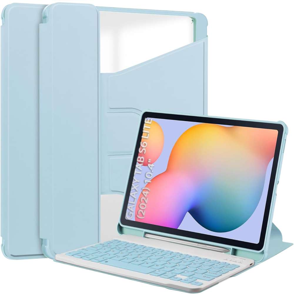 Чохол BECOVER 360° Rotatable до Samsung Galaxy Tab S6 Lite (2024) 10.4" Light Blue (712590)