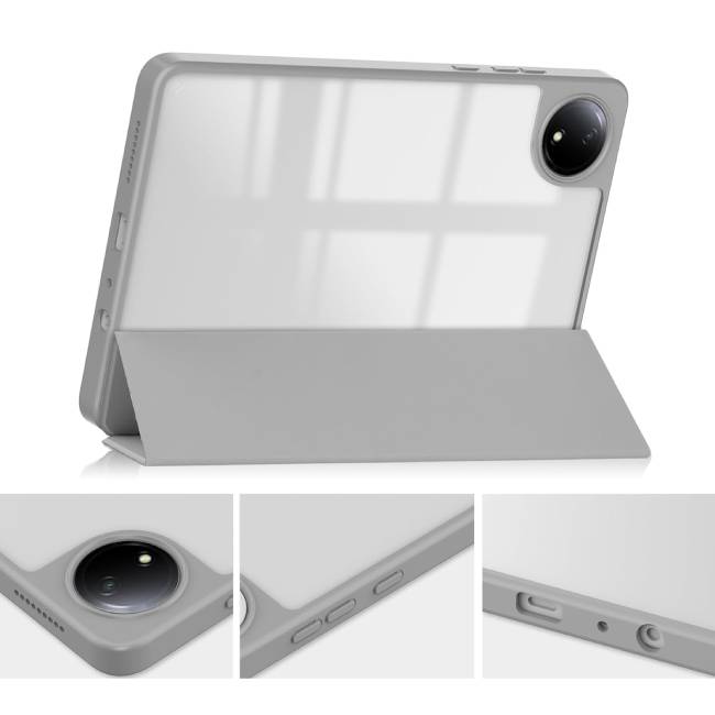 Чохол BECOVER Soft Edge TPU для Xiaomi Redmi Pad SE 8.7" Gray (712568) Сумісність за моделлю XIAOMI Redmi Pad SE 8.7