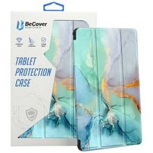 Чохол BECOVER Soft Edge TPU для Xiaomi Redmi Pad SE 8.7" Green Marble (712574)