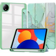 Чехол BECOVER Soft Edge TPU для Xiaomi Redmi Pad SE 8.7" Green Marble (712574)