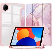 Чехол BECOVER Soft Edge TPU для Xiaomi Redmi Pad SE 8.7" Pink Marble (712576)