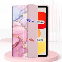 Чехол BECOVER Soft Edge TPU для Xiaomi Redmi Pad SE 8.7" Pink Marble (712576)