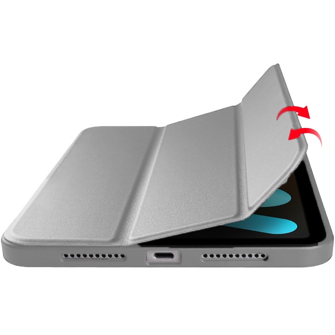 Чохол BECOVER для Apple iPad Mini 7 2024 Gray (712430) Сумісність за моделлю Apple iPad mini 8.3" (7 Gen)