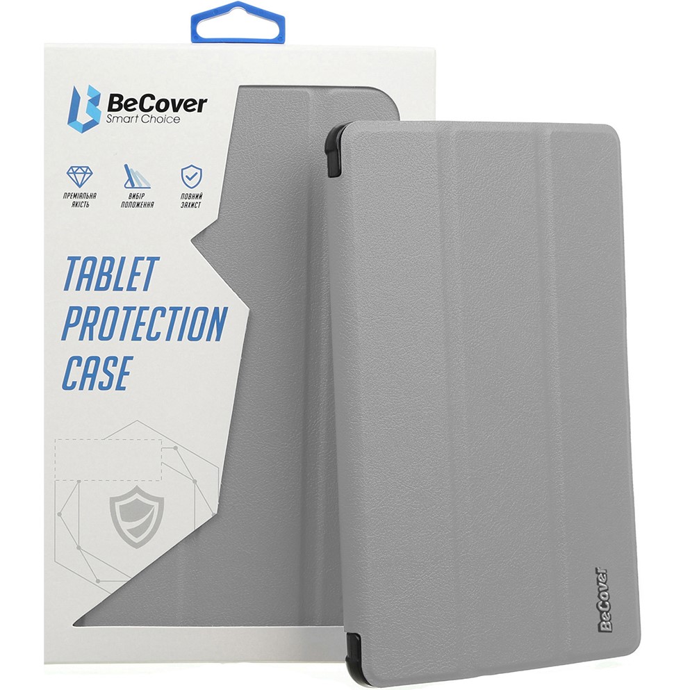 Зовнішній вигляд Чохол BECOVER для Apple iPad Mini 7 2024 Gray (712430)