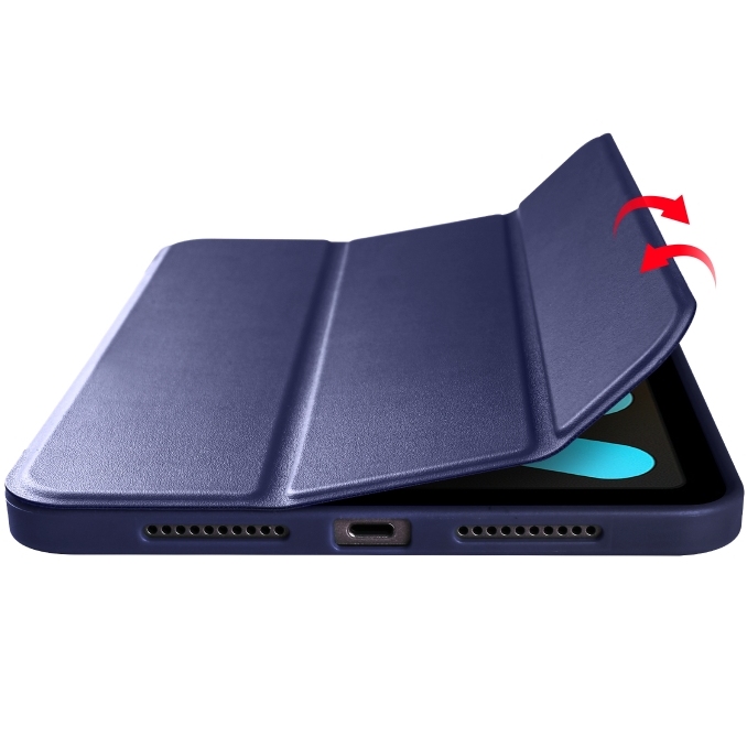 Чехол BECOVER Apple iPad Mini 7 2024 Deep Blue (712428) Особенности трансформируется в подставку