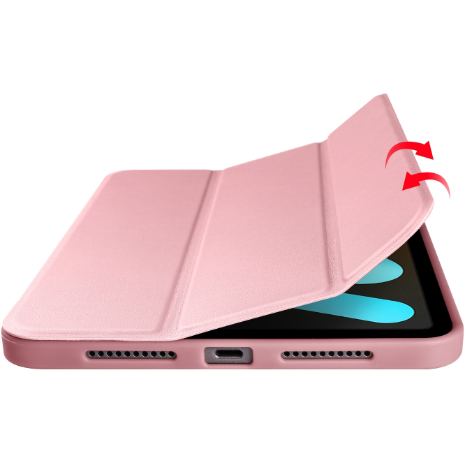 Чехол BECOVER для Apple iPad Mini 7 2024 Rose Gold (712434) Особенности магнитный фиксатор